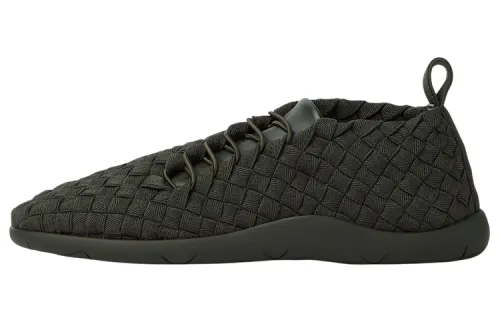 Bottega Veneta Plat Fabric Low top Athletic Shoes Men's Black