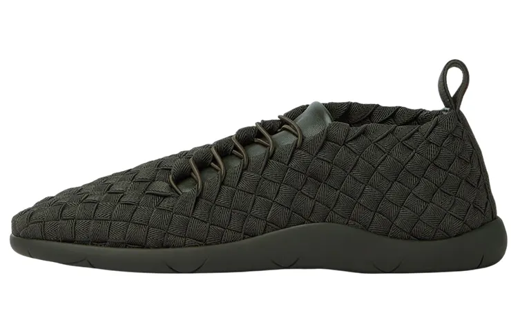 Bottega Veneta Plat Fabric Low top Athletic Shoes Men's Black
