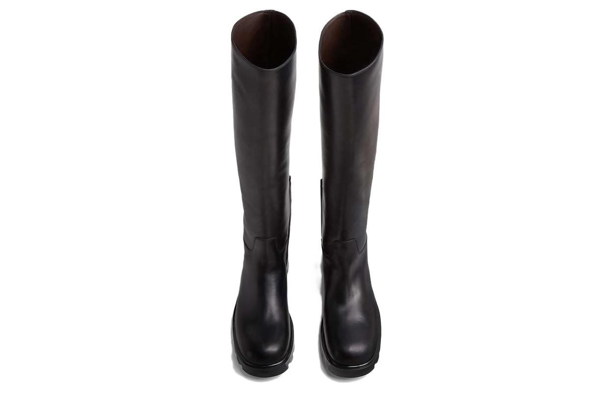 Bottega Veneta Strut High Boots Black Women's
