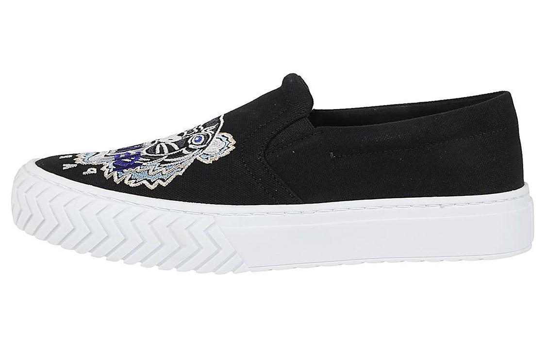 KENZO Takumi Takada Low top Stylish Skateboarding Shoes Men's White Black