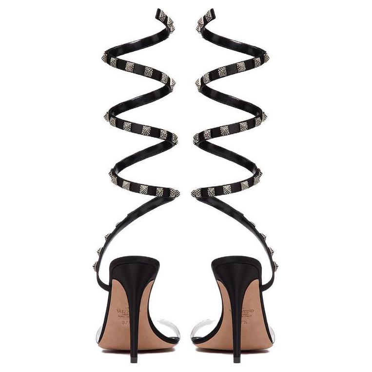 Valentino Garavani Rockstud 100 Leather Sandals