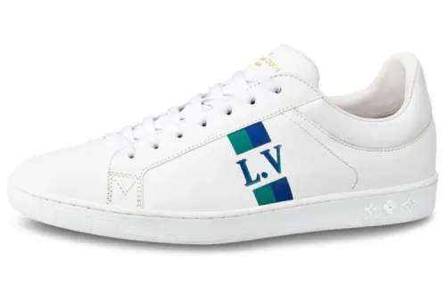 LOUIS VUITTON Luxembourg Cow Leather Low top Skateboard Shoes