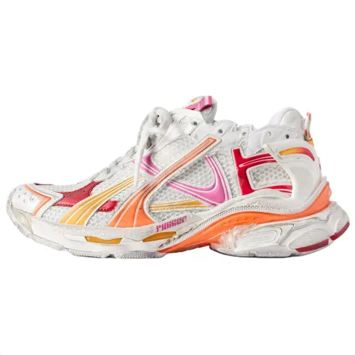Balenciaga Mesh Panelled Lace Up Sneakers Women's