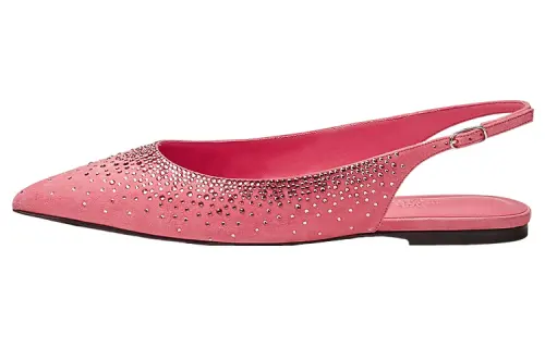 HERMES Brillante Women's Casual Shoes Women's Pink
