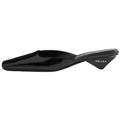 PRADA Closed Toe Slippers Women's Black