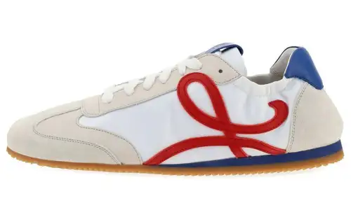 LOEWE Ballet Runner Low top Casual Shoes Men's White Red