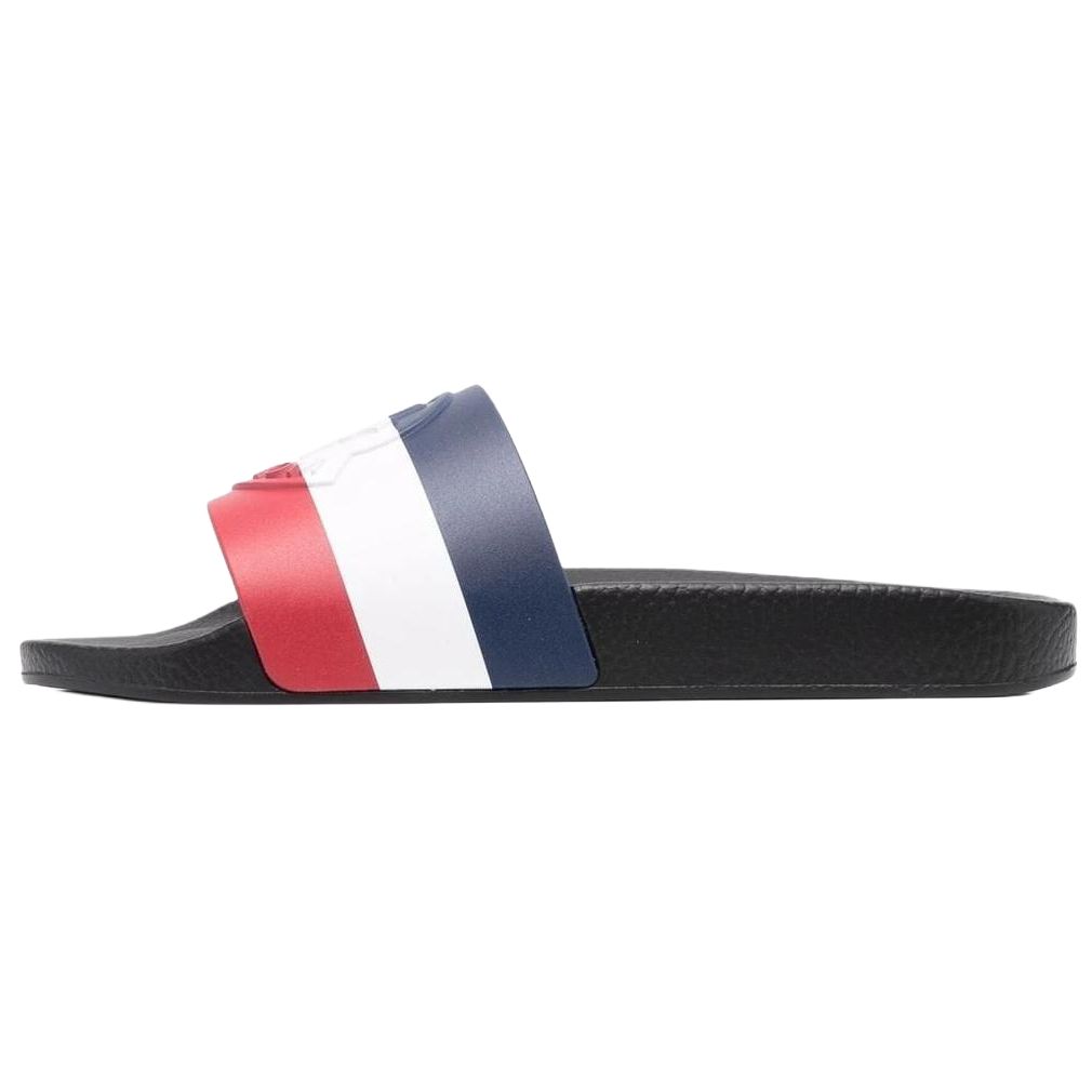 Мужские шлепанцы Moncler (черные)