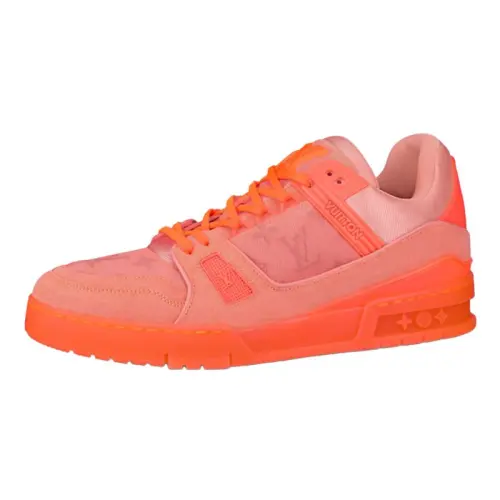 LOUIS VUITTON X Virgil Abloh Trainer Sneakers 'Virgil Peach'