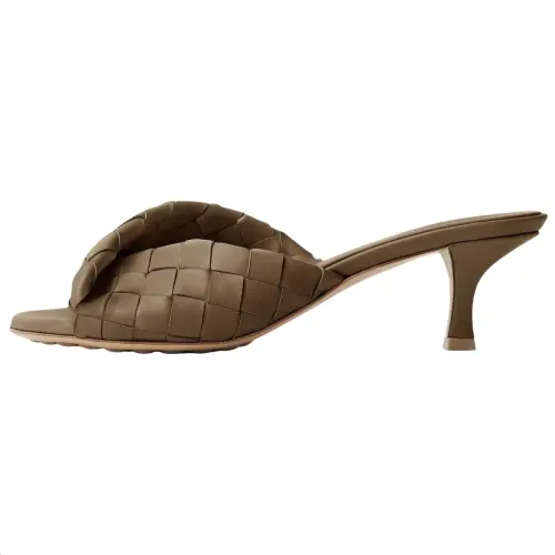 Bottega Veneta Blink Folded Detailed Mules Women's