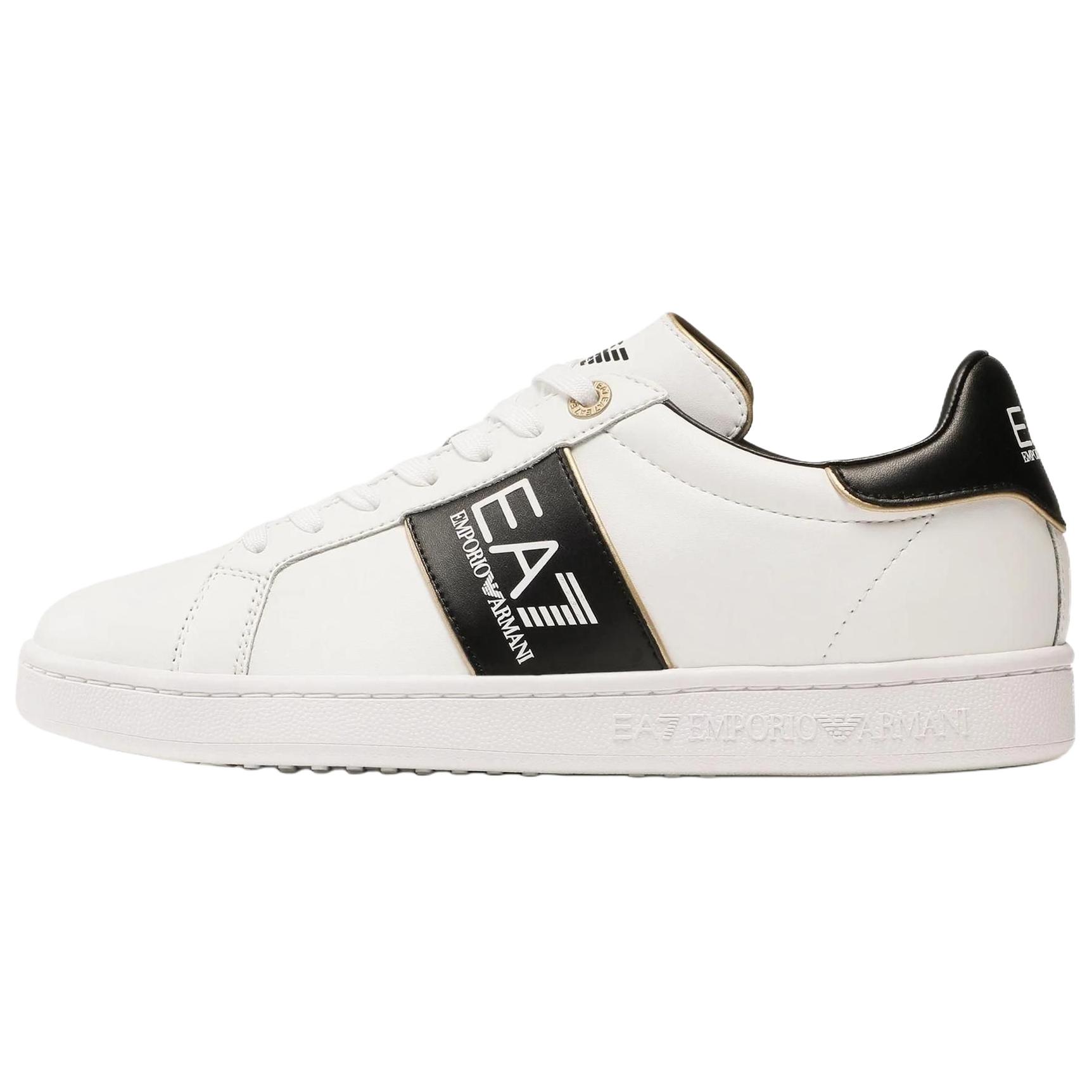 Ea7 EMPORIO ARMANI Logo Printed Lace Up Sneakers
