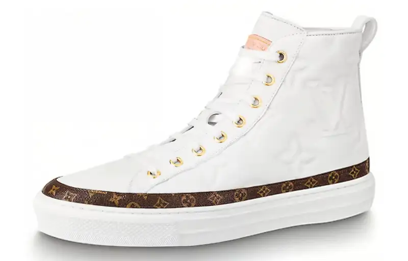 LOUIS VUITTON Lv Stellar Sports Boots White Women's
