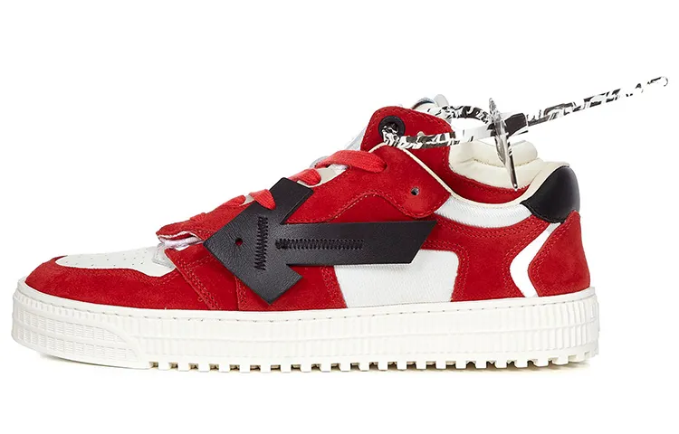 OFF WHITE Off Court Low Top Red Black White
