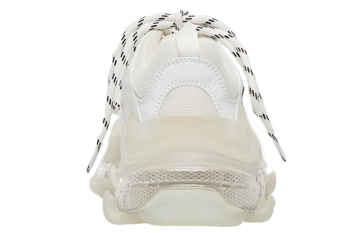 Мужские кроссовки Balenciaga Triple S clear sole (белые) — фото 5