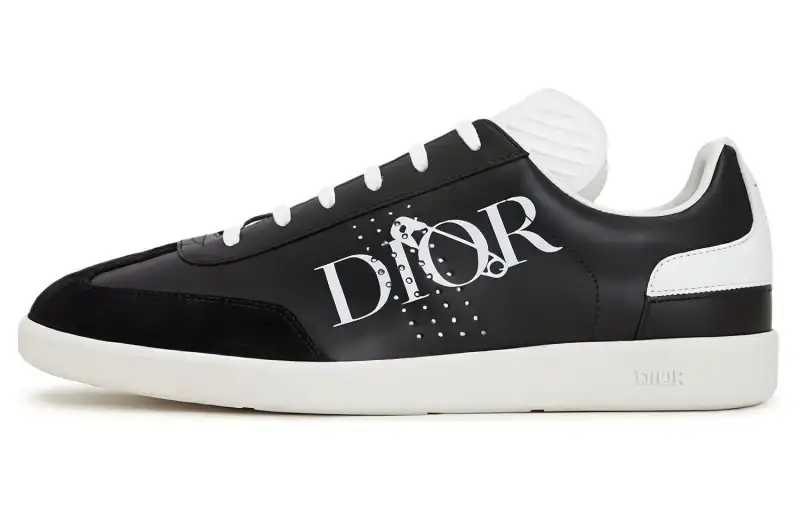 DIOR B01 Suede Leather 'Alex Foxton Print'