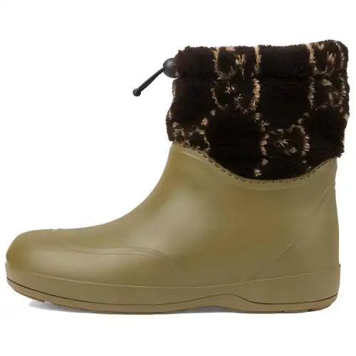 Gucci Ankle Boot 'Two-Toned Teddy - Green Brown'