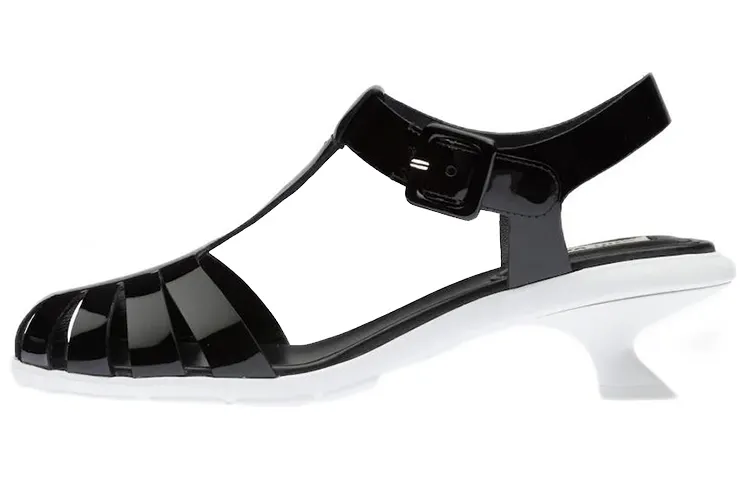 MIU MIU Patent Leather High Heels Women's Black