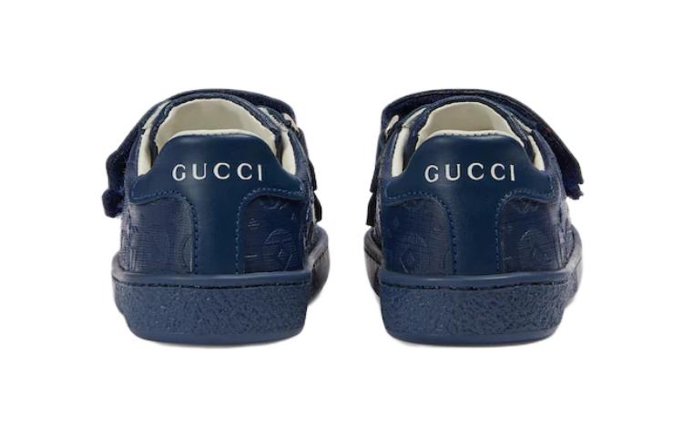 Кеды Gucci (темно-синие) — фото 5