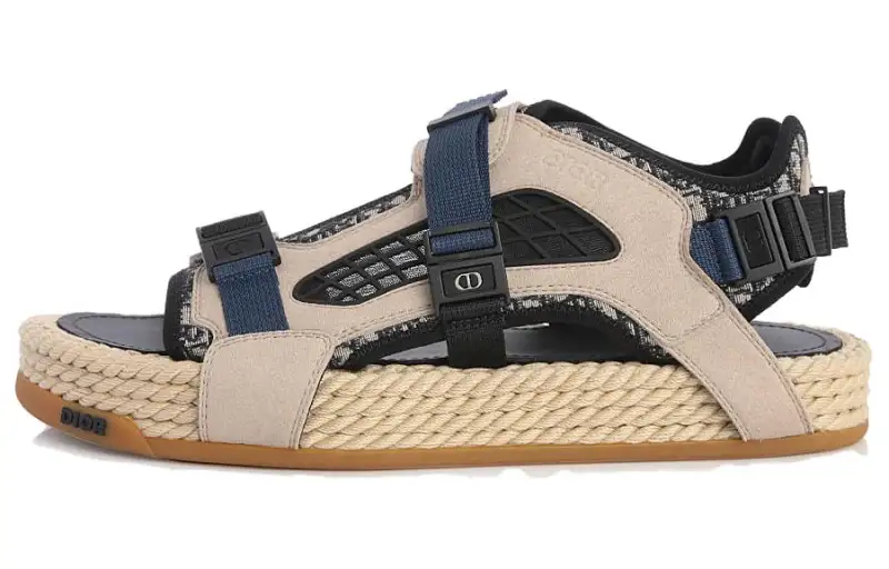 DIOR Atlas Sandal 'DIOR Oblique - Beige'
