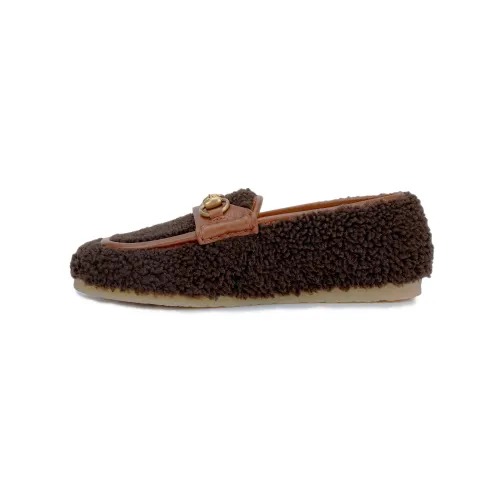 GUCCI Horsebit Loafers Men's Brown