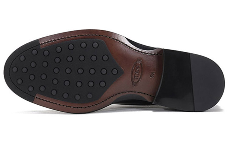 TOD'S Round Toe Oxford Lace Up Shoes