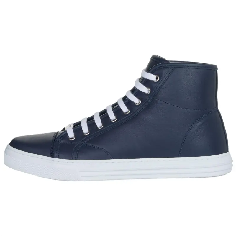 Gucci Leather High 'Dark Blue'