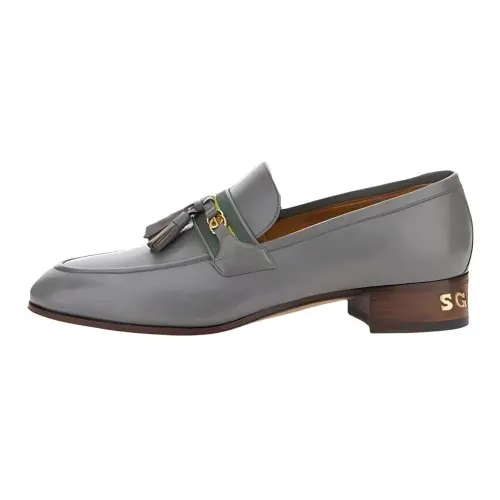 GUCCI Loafers Men's Gray