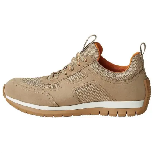 HERMES Jimmy Suede Low top Casual Shoes Men's Brown