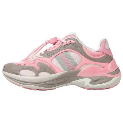 GUCCI 2.0 Mesh, Leather Low top Casual Shoes Women's Pink