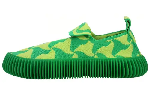 Bottega Veneta Intrecciato Low top Casual Shoes Women's Green