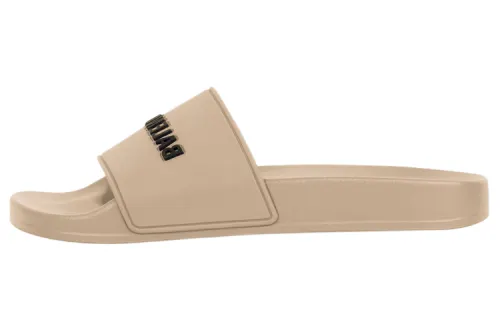 Balenciaga Logo Printed Pool Slides