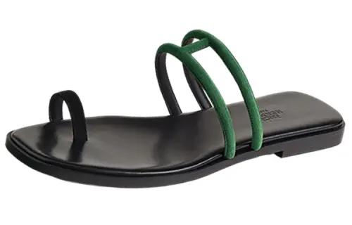 HERMES Flip Flops Women's Black
