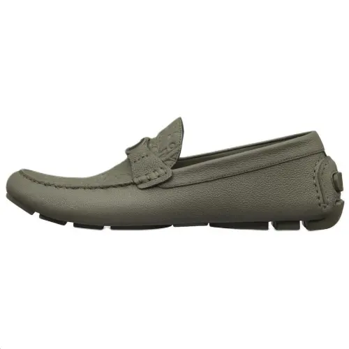 DIOR OBLIQUE Odéon Loafers Men's Green