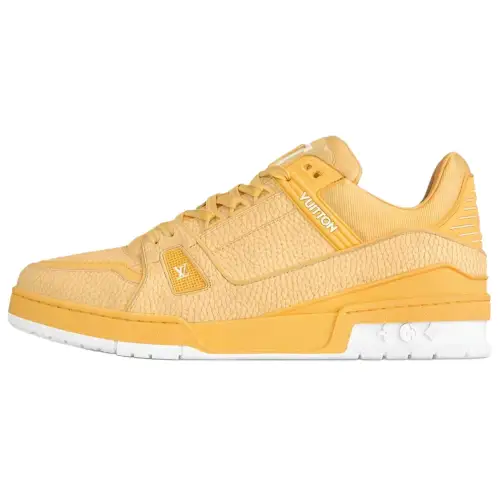 LOUIS VUITTON LV Trainer Yellow White