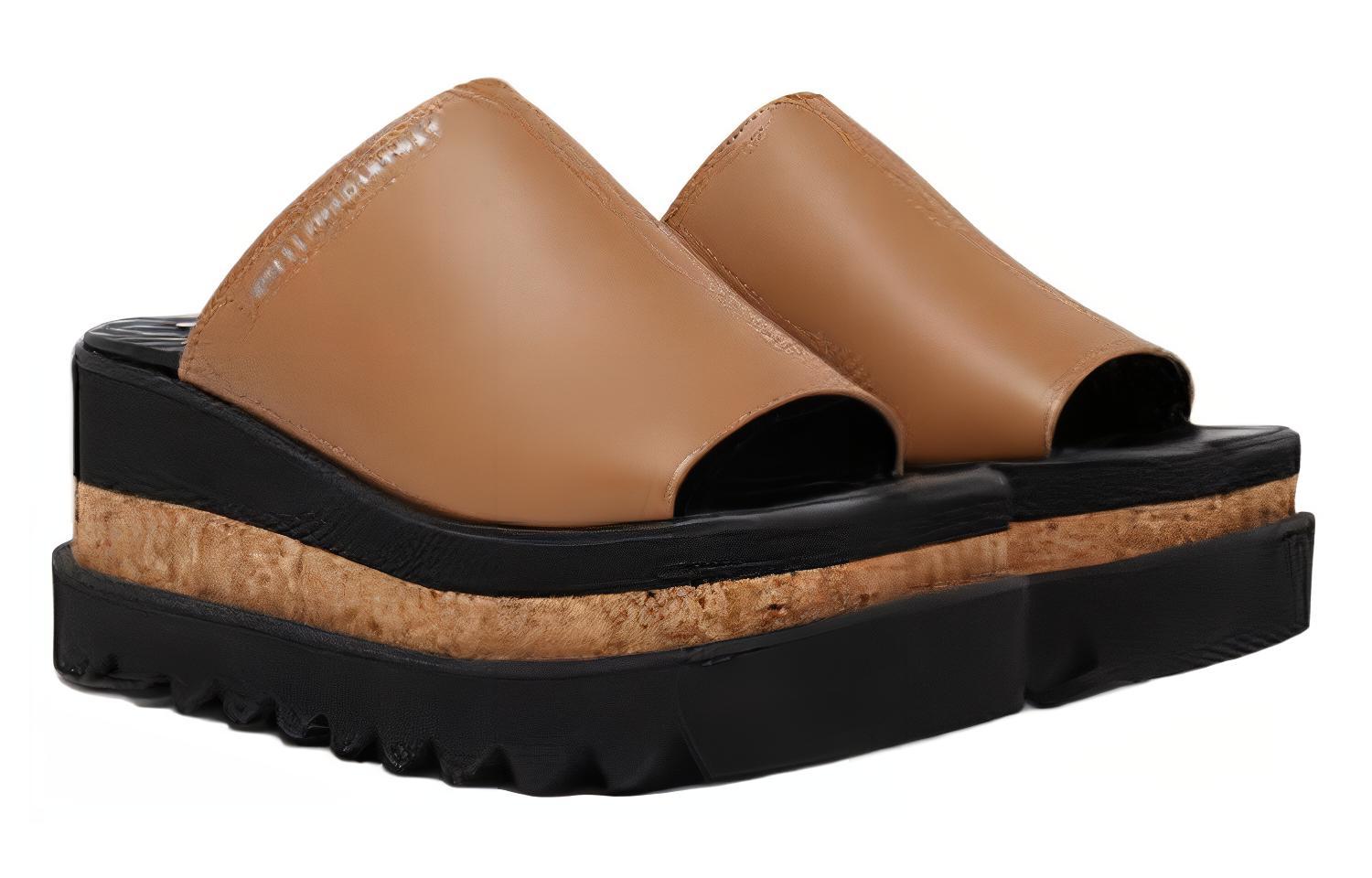 Stella McCartney Sneak Elyse Slide Slippers Women's Brown