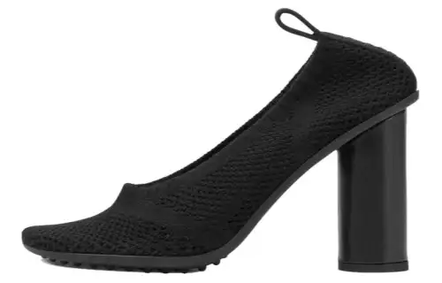 Bottega Veneta Atomic Chunky Heel High Heels Women's Black