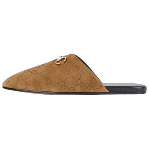 Gucci Horsebit Mule 'Brown Suede'