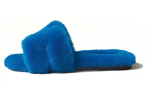 HERMES Oran Quiet Slide Slippers Women's Blue