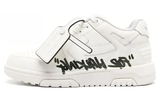 OFF-WHITE Out Of Office "For Walking" leather sneakers Women's