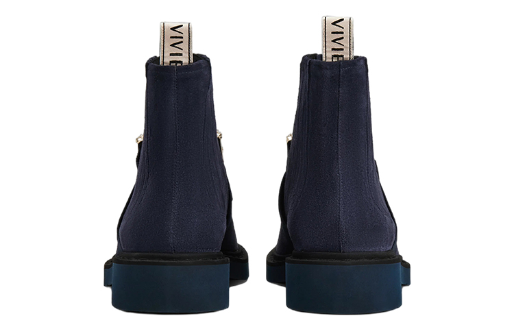 Roger Vivier Viv' Rangers Ankle Boots Women's Blue