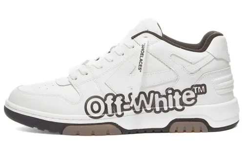 OFF WHITE Out Of Office Low Top For Walking Sneaker 'White Black'