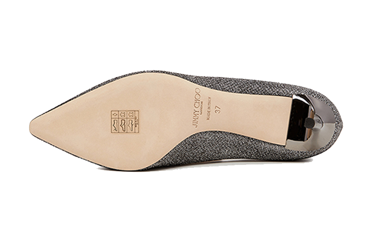 Jimmy Choo Romy Slim Heel High Heels 6cm Women's Silver