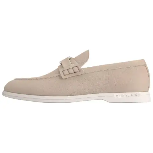 LOUIS VUITTON Estate Loafers Men's Beige