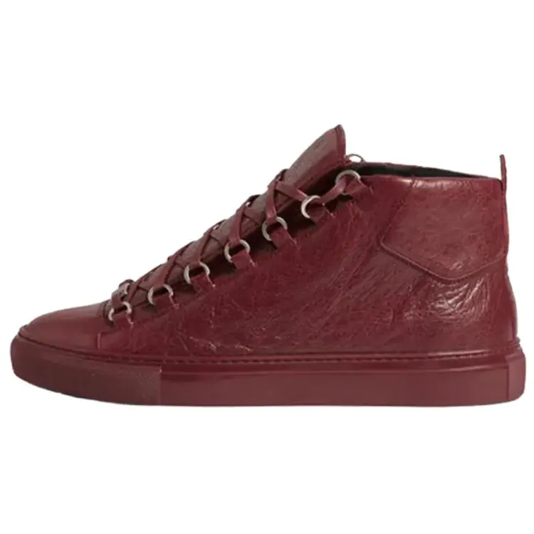 Balenciaga Arena Mid top Skateboard Shoes Men's Red