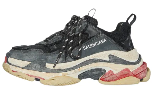 Balenciaga Triple S 'lack Red'