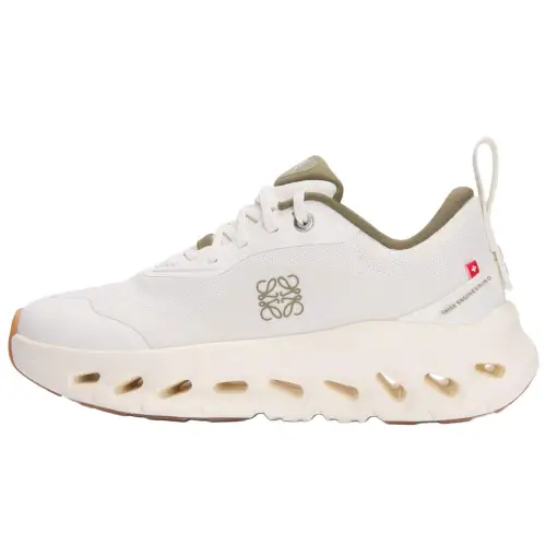 On x LOEWE Cloudtilt 2.0 Low top Casual Shoes Men's White Green