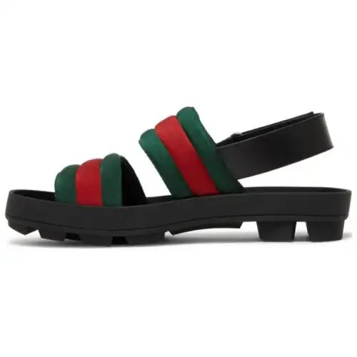 Gucci Web Sandal 'Black'