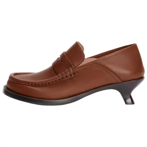 LOEWE Campo Loafers 4cm Women's Brown