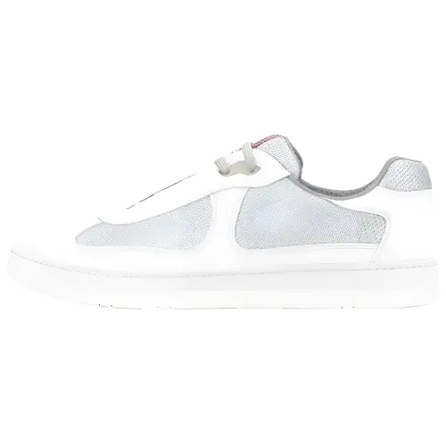 PRADA America's Cup Low top Skateboard Shoes Men's White
