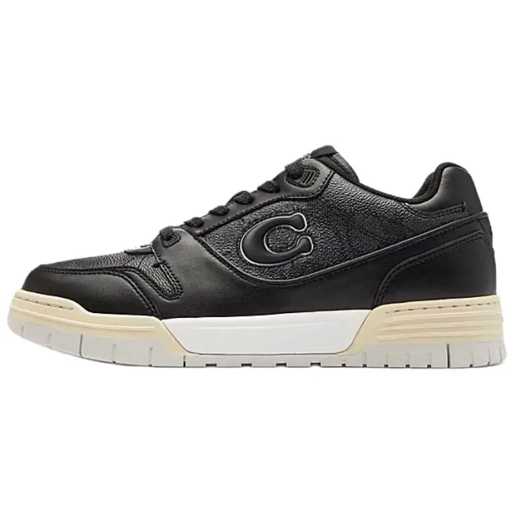 COACH Soho Low top Skateboard Shoes Women's Black