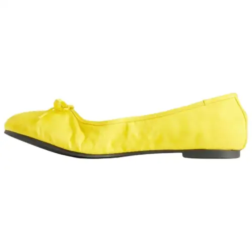 Balenciaga Bow Detailed Ballerina Flats Women's